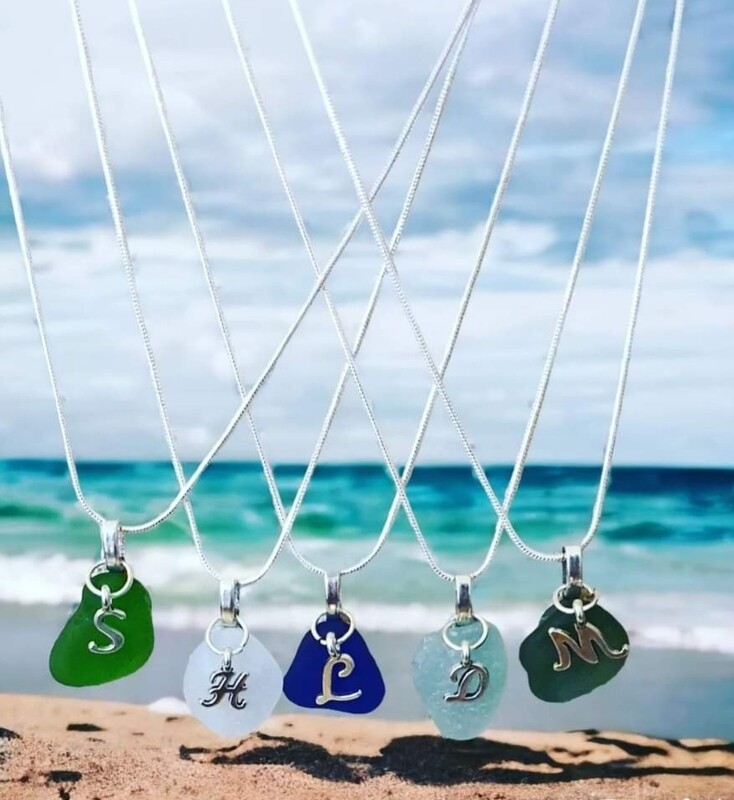 Personalised Seaglass Necklace