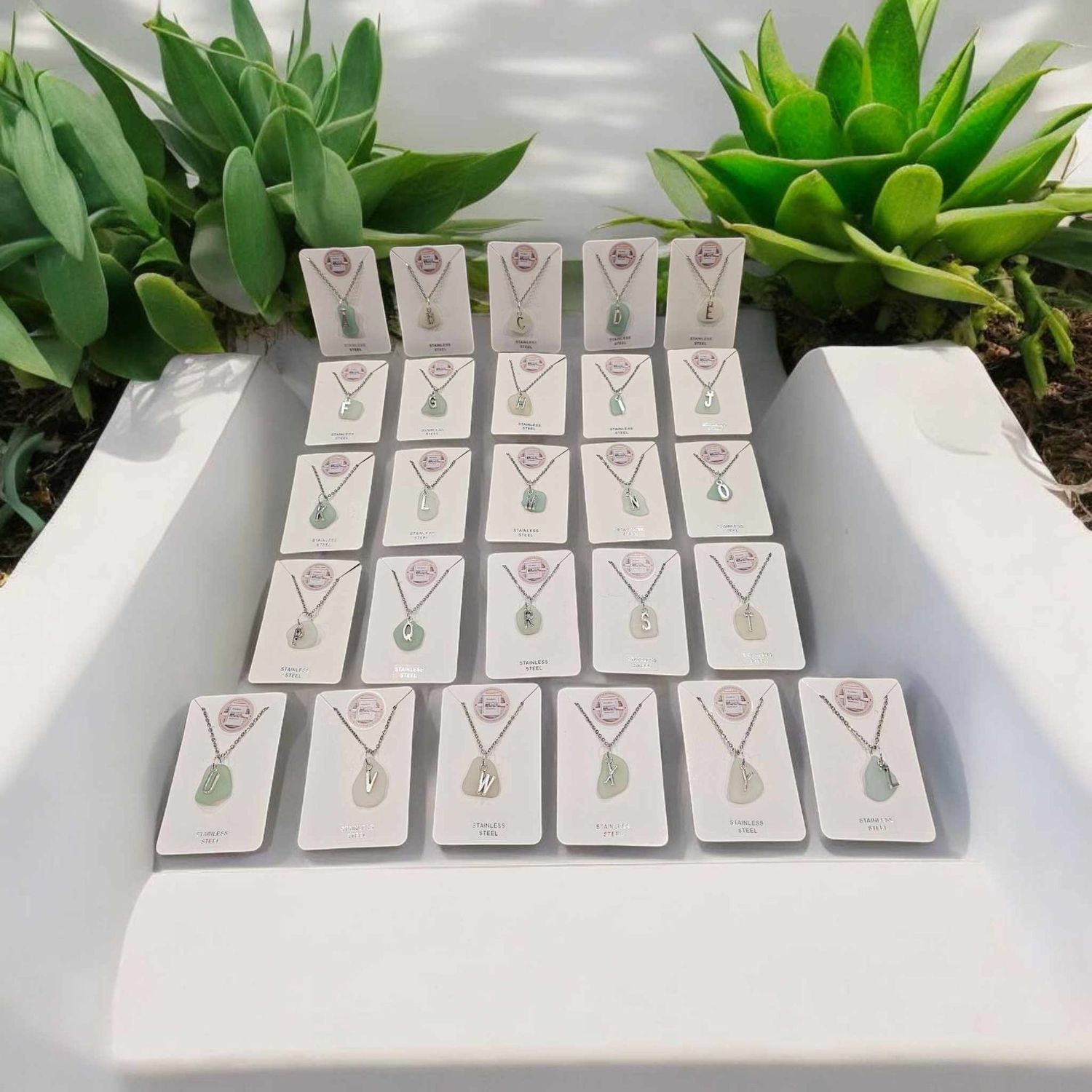 Personalised Seaglass Necklace