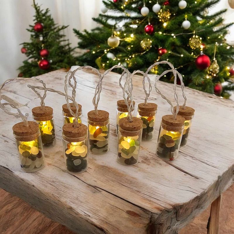 Seaglass Christmas Tree Lights