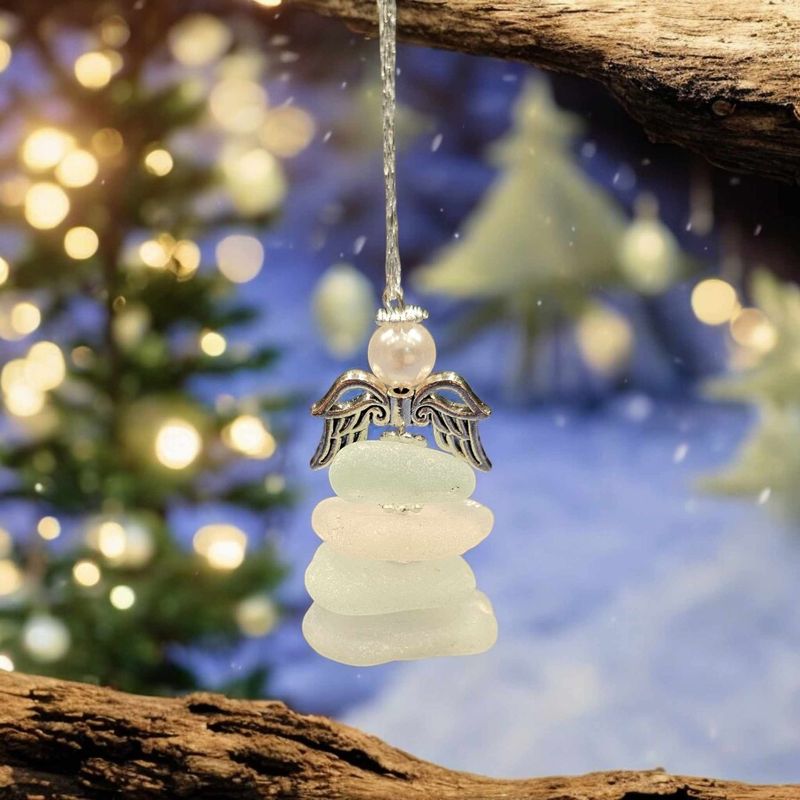 Seaglass Angel Hanging Decoration