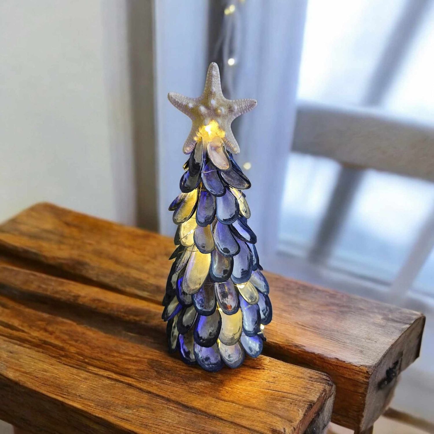 Light up Mussel Shell Tree Light up Mussel Shell Tree