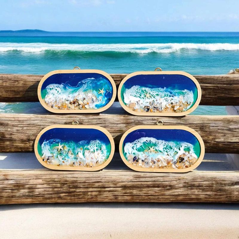 Ocean Style Resin Wall Hanging