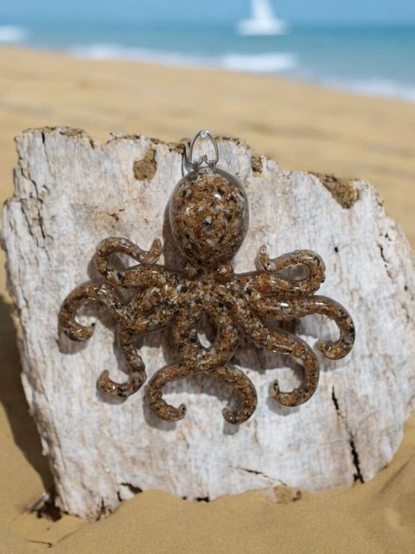Resin Octopus Hanging Wall Art