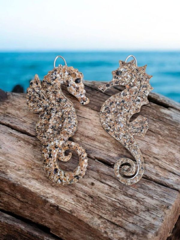 Resin Wall hanging Seahorse