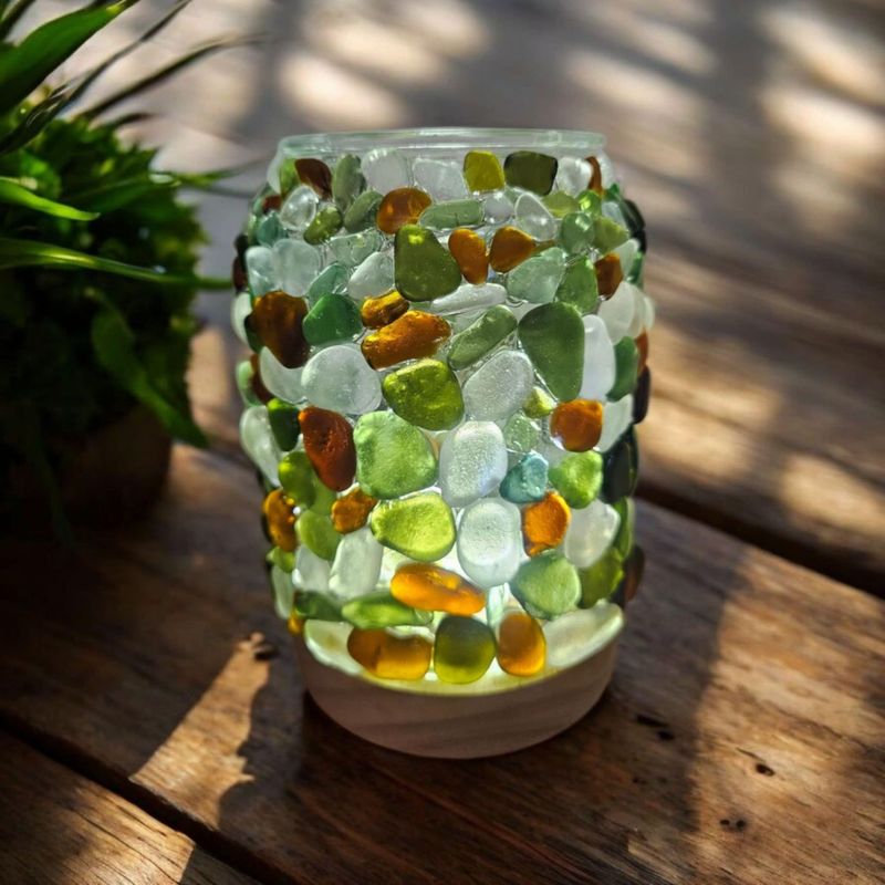 Seaglass Lamp