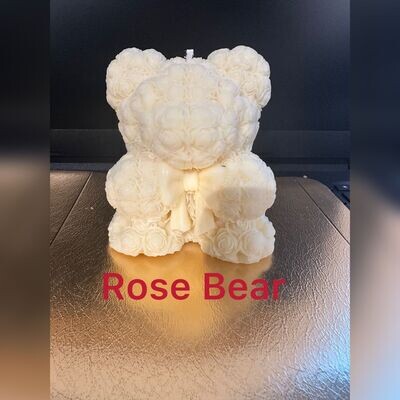 3D Rose Bear
