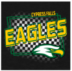 2021/2022 Cy-Falls Eagles Retro Square T-Shirt