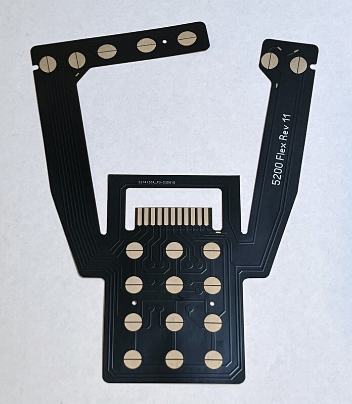Atari 5200 GOLD Flex Circuit