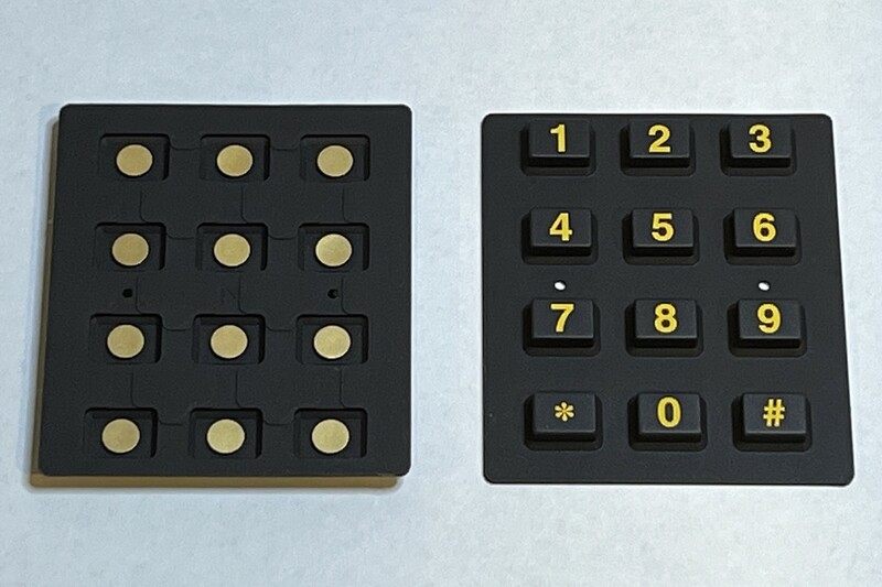 Atari 5200 GOLD Keypad Buttons