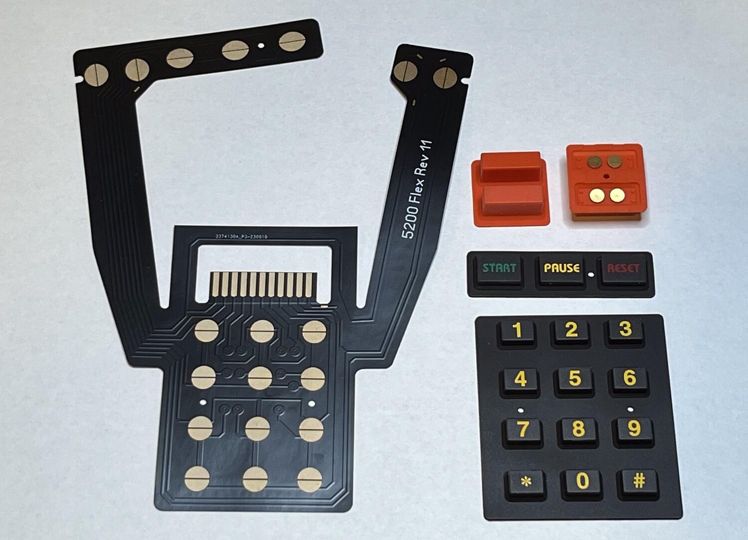 Atari 5200 GOLD Full Controller Rebuild Kit