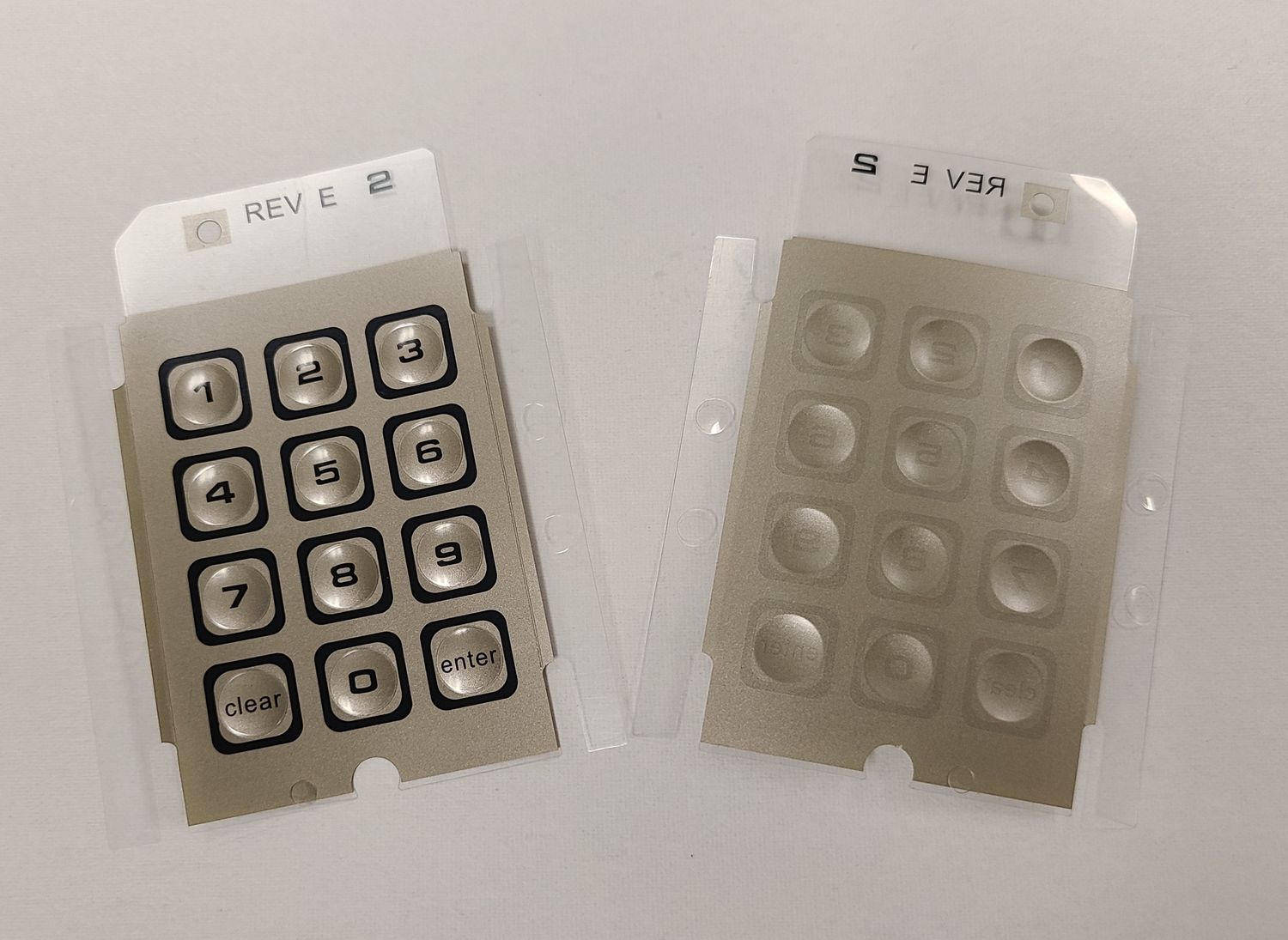 Intellivision 1 Keypad Overlay
