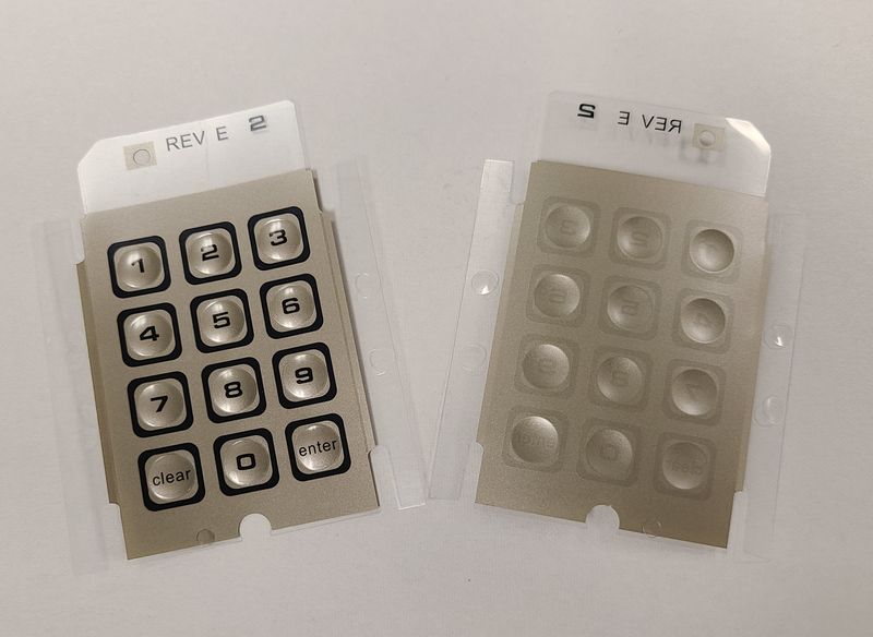 Intellivision 1 Keypad Overlay