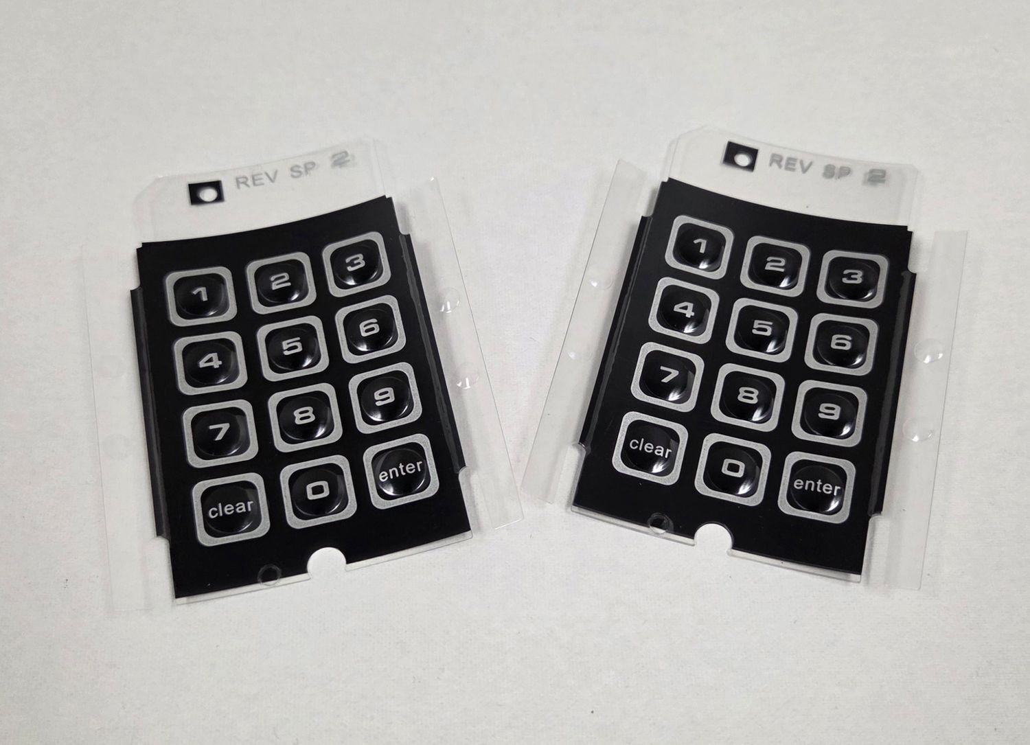 Intellivision INTV System 3 Keypad Overlay