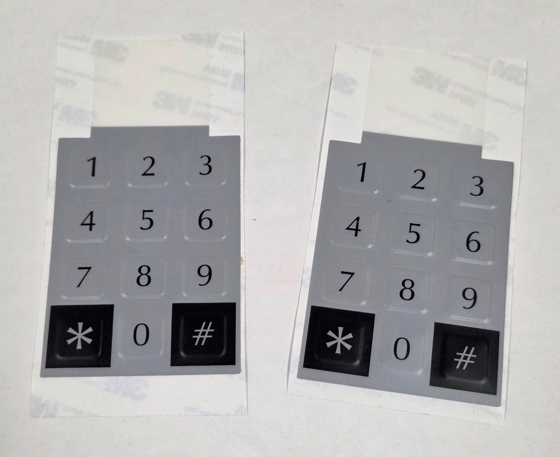 Colecovision Controller Keypad Overlay