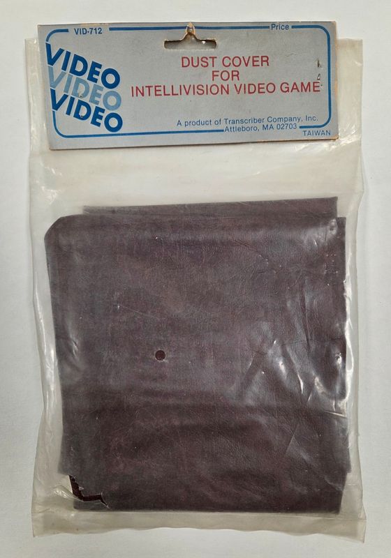 Intellivision Dust Cover - Brown "leather"