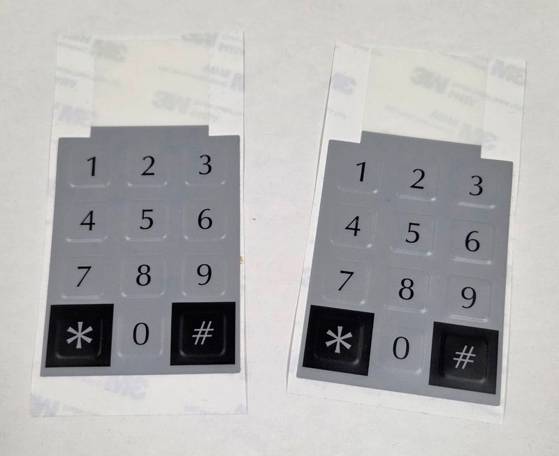 Colecovision Controller Keypad Overlay