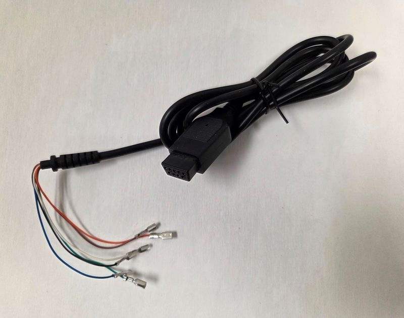 Atari 2600 Joystick Cable - Original style w/push on connectors