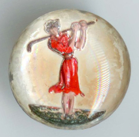 Glass, 2-Piece - Golfer