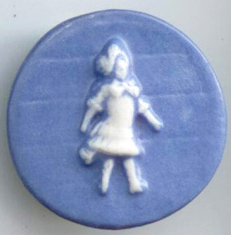 Ceramic Button, Child