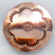 Copper, Hand Stamped