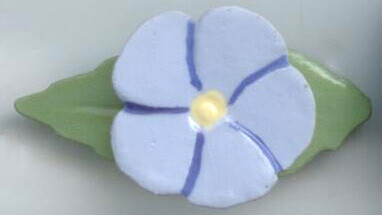 Ceramic, Realistic Flower