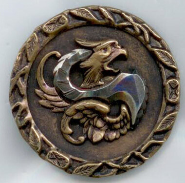 Fabulous Creature with Cut Steel