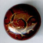 Brown Glass , Stencil Dessign