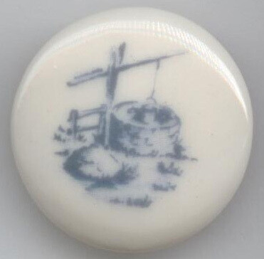 Well, Transfer on Porcelain