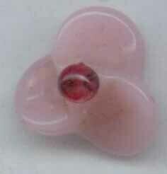 Glass with Glass, Flowers, Pin Shank
