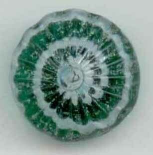 Transparent Green Swirl Back Paperweight
