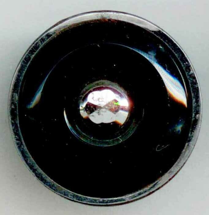 Steel Cup with Black Glass