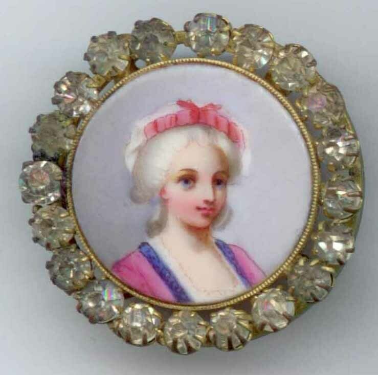 Transfer on Porcelain, Head
