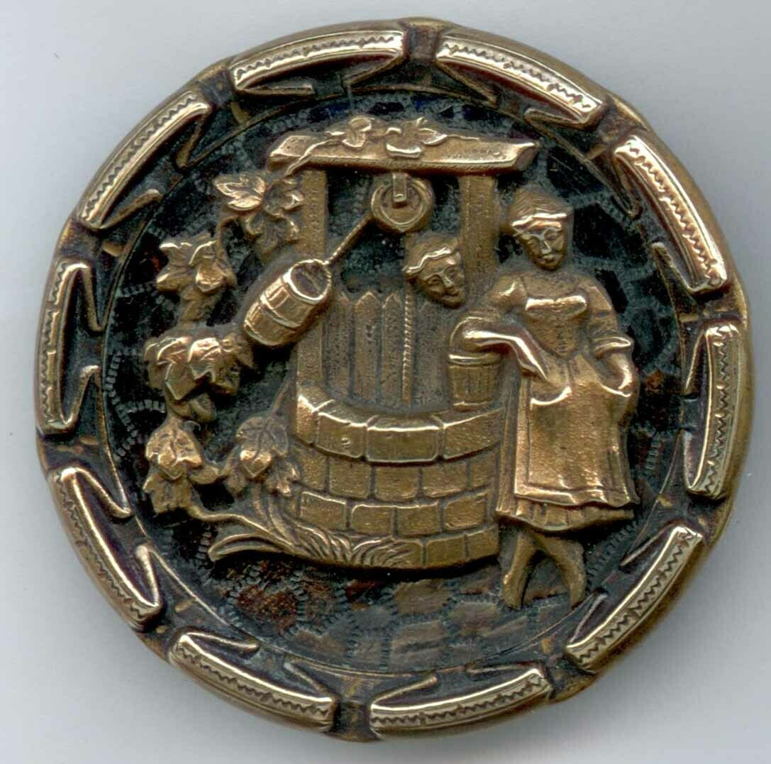 Wishing Well with Folded Ribbon Border