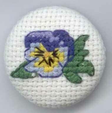 Pansy, Fabric
