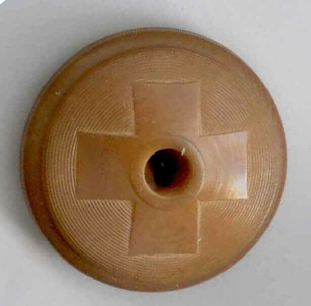 Vegetable Ivory Cross