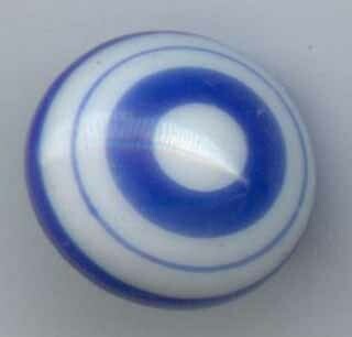 China Bulls Eye #8, blue