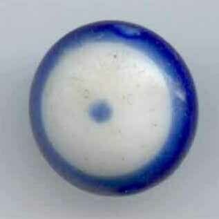 China Bulls Eye #10,  Blue