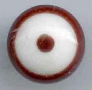 China Bulls Eye #10, Brown