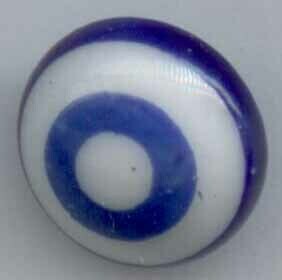 China Bulls Eye #3, Blue