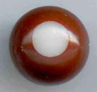 China Bulls Eye #1, Brown