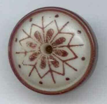 China Whistle Pattern #6, Brown