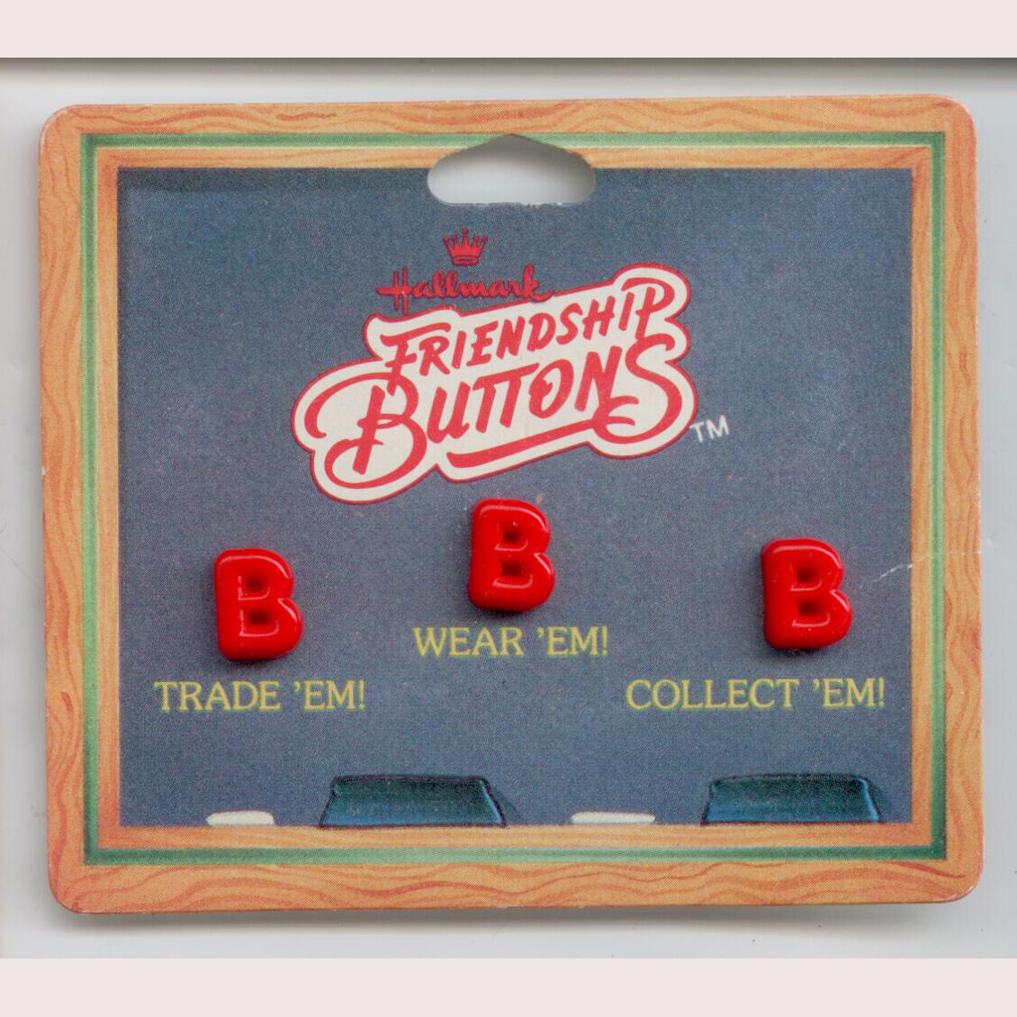 &quot;Friendship Buttons&quot; Original Card
