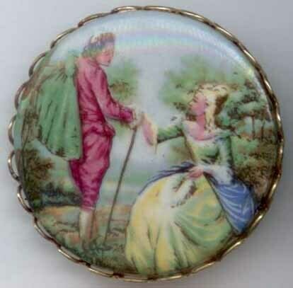 Porcelain in Metal