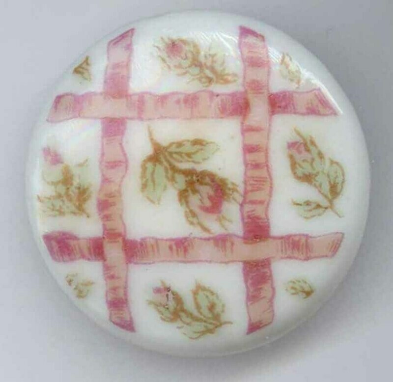 Ceramic, Ribbons and Flowers
