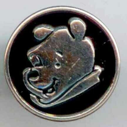 Bear, Riveted Shank Button