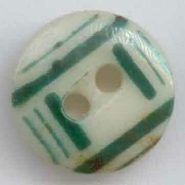 China Stencil #11, Green