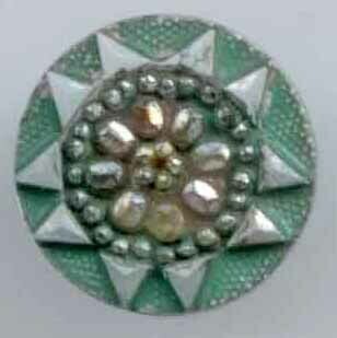 Glass with Paint &amp; Luster, Lacy Type
