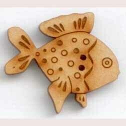 Fish, Laser Cut Wood