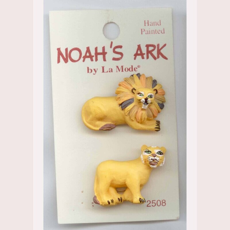 Original Card, Lion Pair, Noah&#39;s Ark Series
