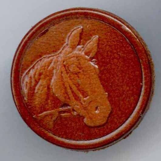Leather Horse Head
